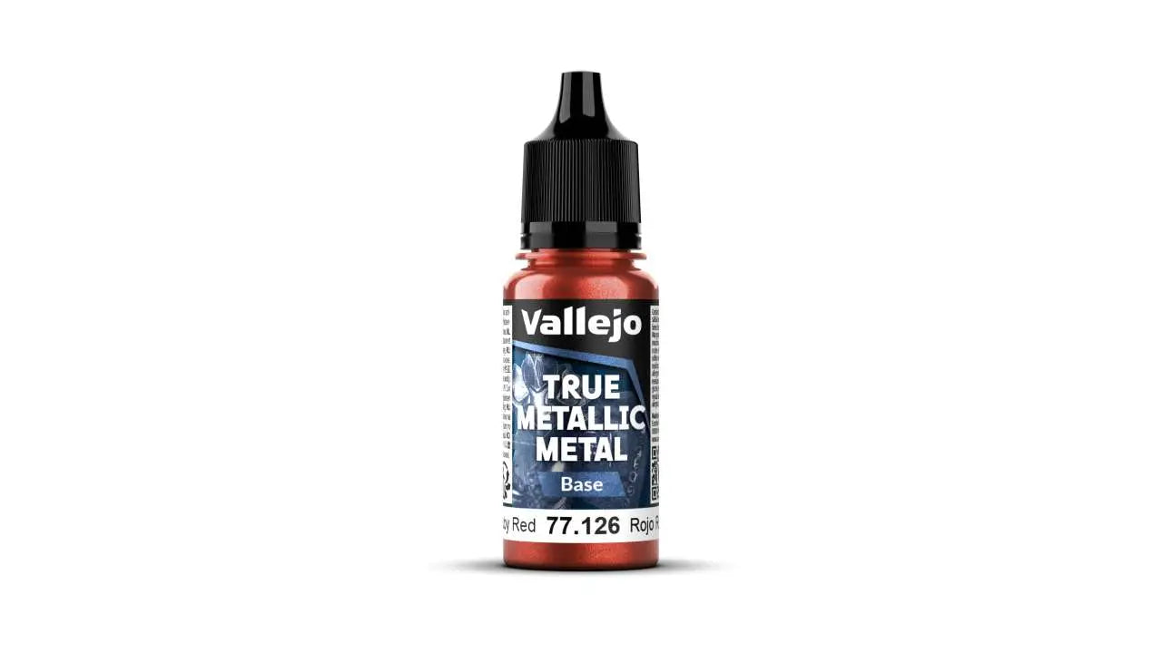 TRUE METALLIC METAL 77126 BASE RUBY RED