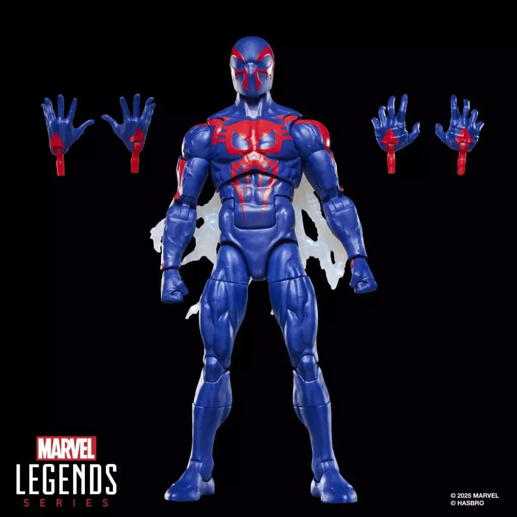 MARVEL LEGENDS SPIDER-MAN VINTAGE SPIDER-MAN 2099 ACTION FIGURE