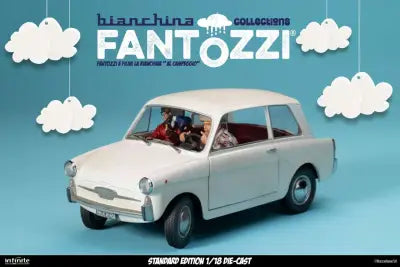 FANTOZZI AND FILINI THE BIANCHINA AT THE CAMPSITE 1/18 DIE-CAST STANDARD EDITION