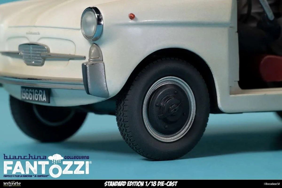 FANTOZZI AND FILINI THE BIANCHINA AT THE CAMPSITE 1/18 DIE-CAST STANDARD EDITION