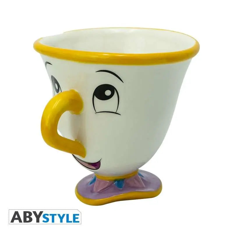 DISNEY BEAUTY & THE BEAST CHIP 3D MUG