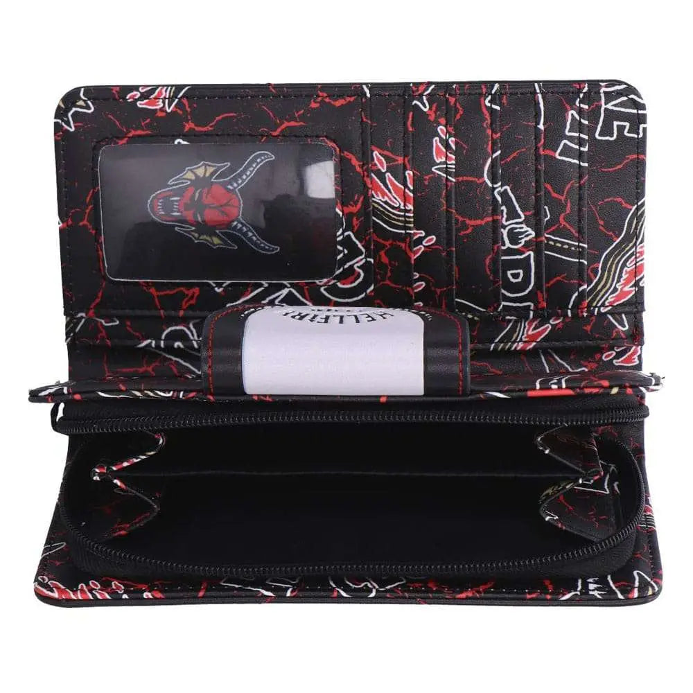 STRANGER THINGS HELLFIRE CLUB EMBOSSED PURSE