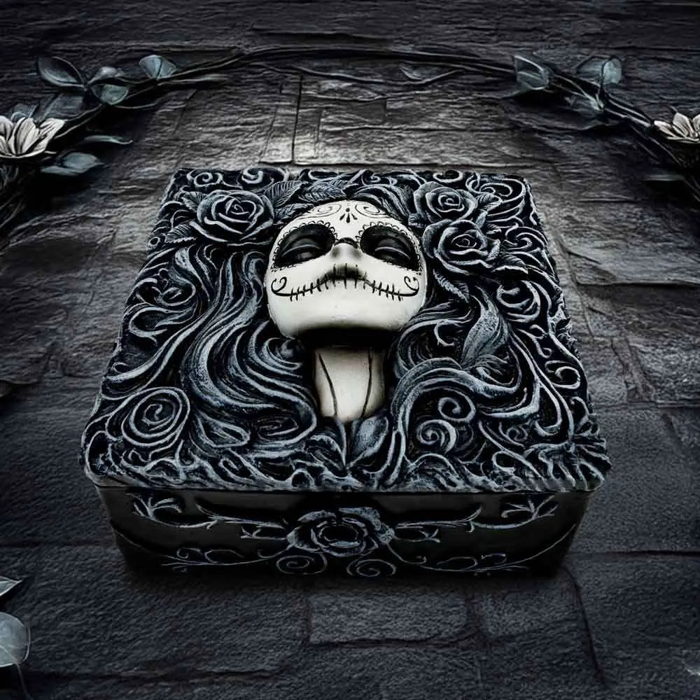 FLOR DE MUERTE TRINKET BOX