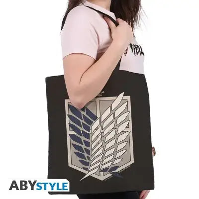 ATTACK ON TITAN SCOUT BADGE TOTE BAG