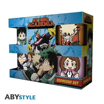MY HERO ACADEMIA ESPRESSO MUGS SET 4X