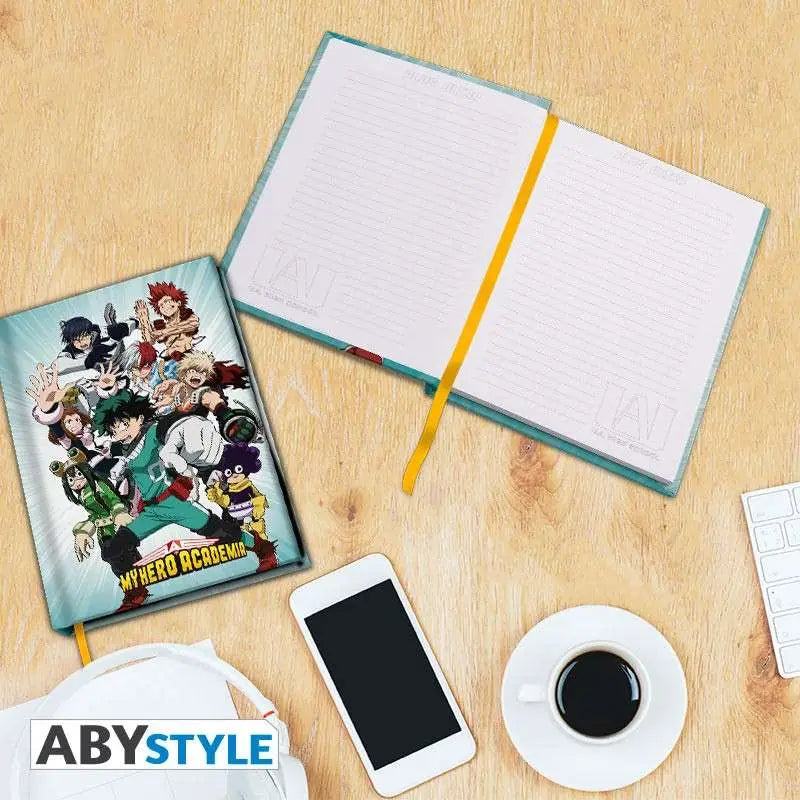MY HERO ACADEMIA HEROES NOTEBOOK A5