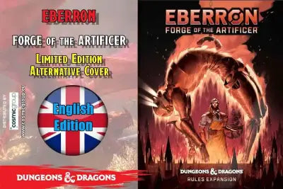 DUNGEONS & DRAGONS - EBERRON  FORGE OF THE ARTIFICER ALTERNATIVE COVER