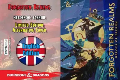 DUNGEONS & DRAGONS - FORGOTTEN REALMS - HEROES OF FAERUN ALTERNATIVE COVER