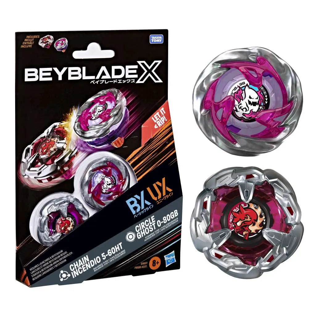 BEYBLADE X DUAL PACK ASSORTMENT (12)