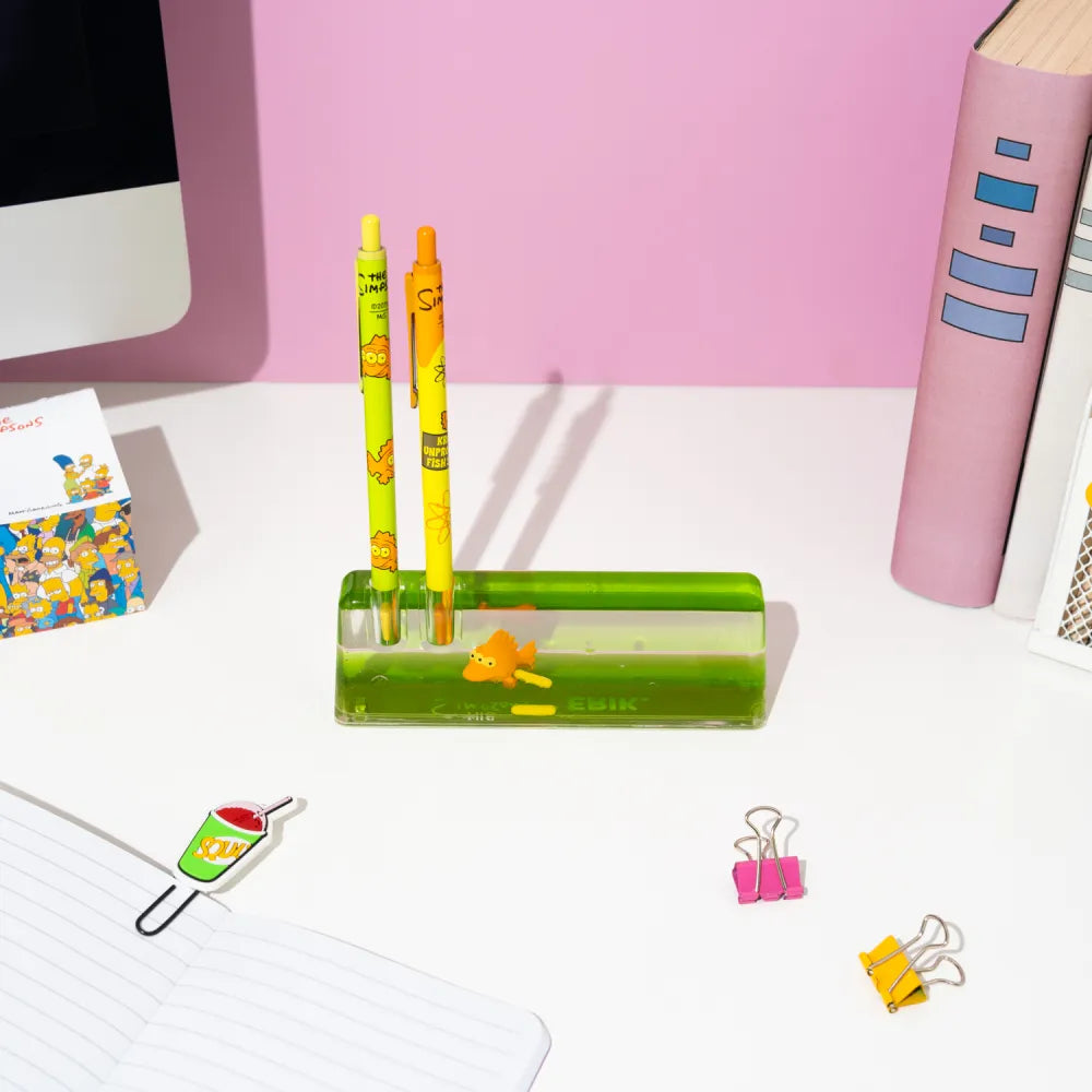SIMPSONS BLINKY FISH PEN HOLDER