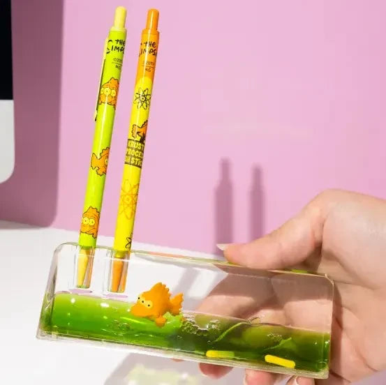SIMPSONS BLINKY FISH PEN HOLDER