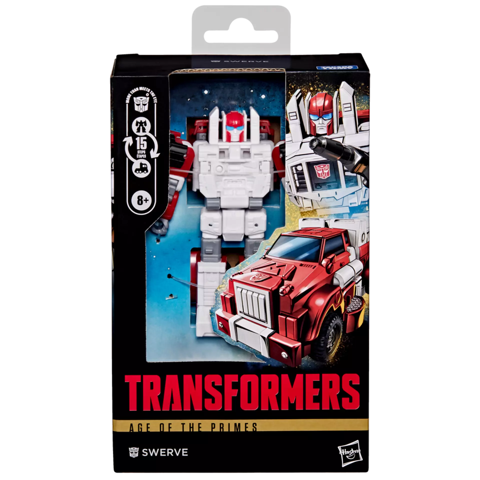 TRANSFORMERS AGE OF THE PRIME SWERVE ACTION FIGURE