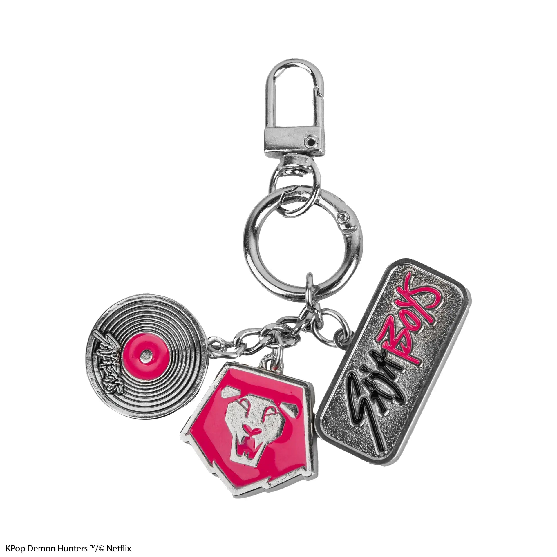 KPOP DEMON HUNTERS SAJA BOYS CHARMS KEYCHAIN