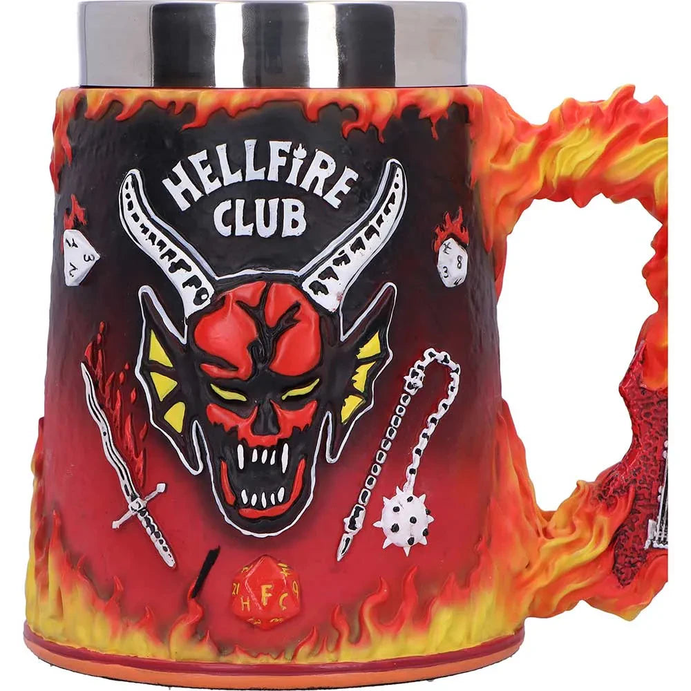 STRANGER THINGS HELLFIRE CLUB TANKARD
