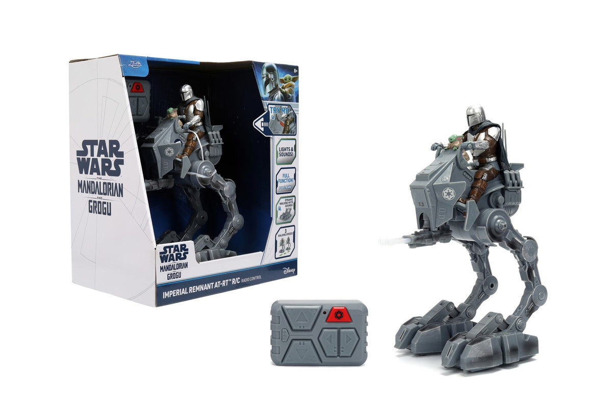 STAR WARS THE MANDALORIAN & GROGU IMPERIAL AT-RT RC 1/12