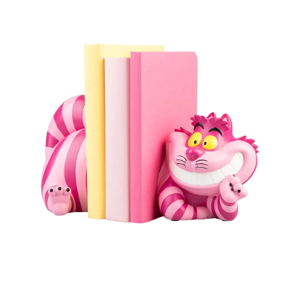 ALICE IN WONDERLAND CHESHIRE CAT DISNEY BOOKENDS