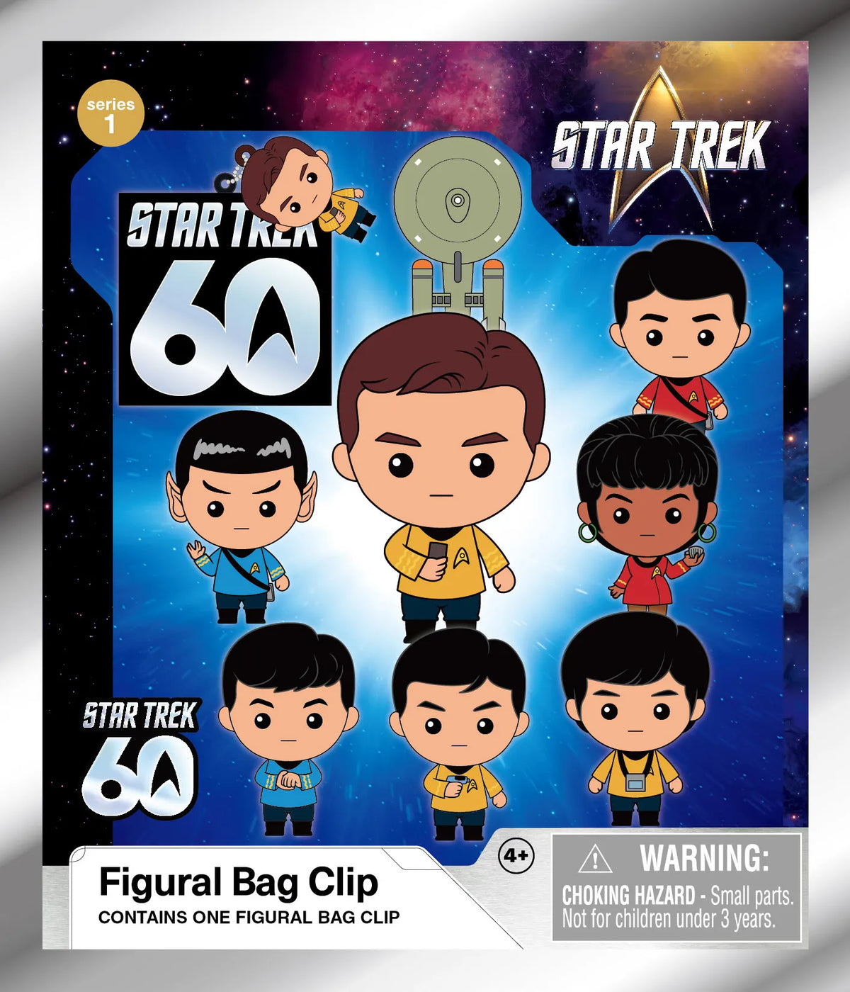 STAR TREK BAG CLIP BLIND BOX DISPLAY (24)