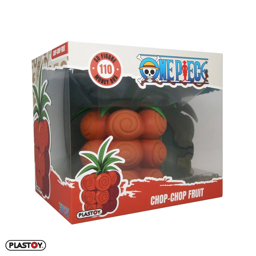 ONE PIECE CHOP-CHOP FRUIT MONEY BOX