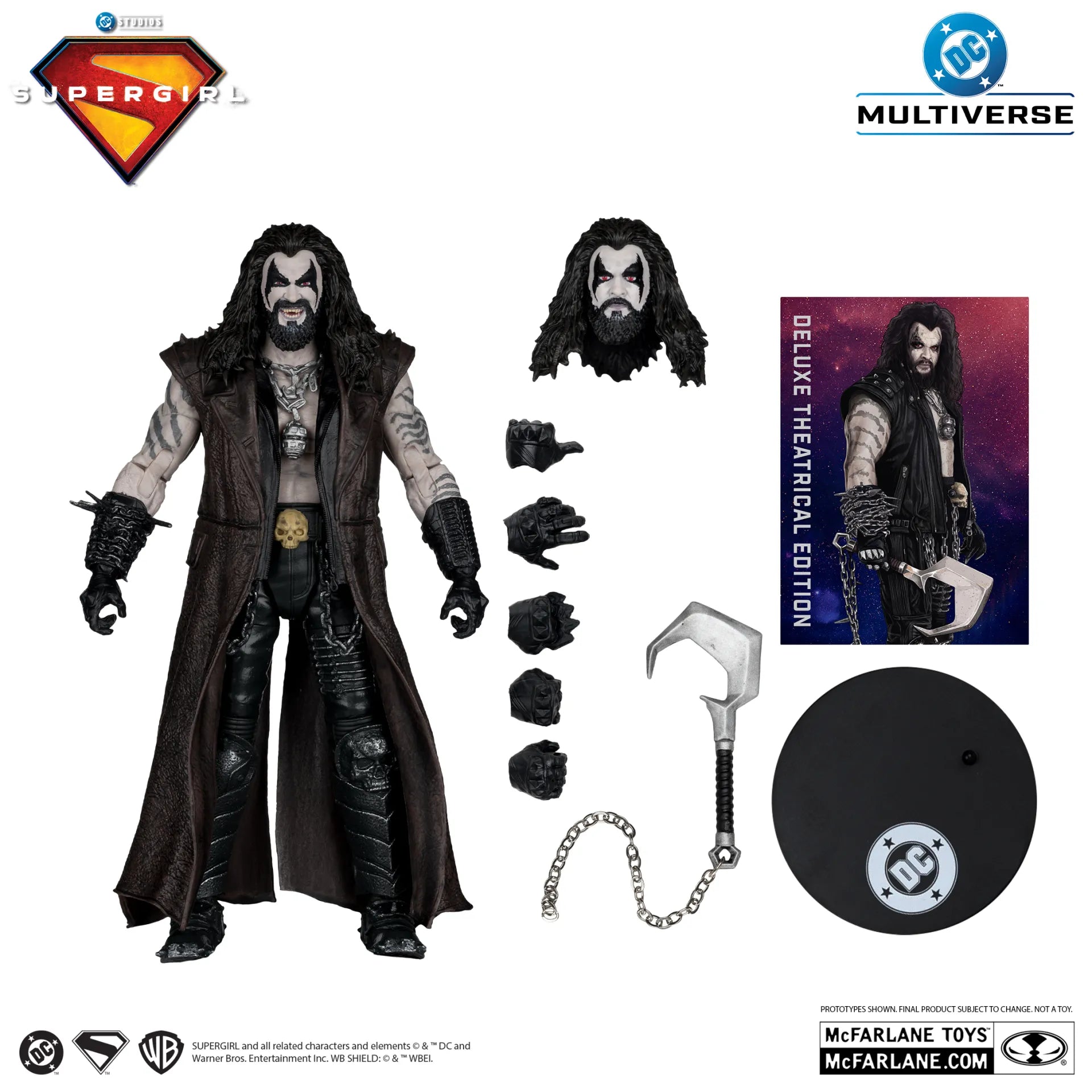DC THEATRICAL DELUXE 7INCH SUPERGIRL MOVIE ASSORTMENT (6)