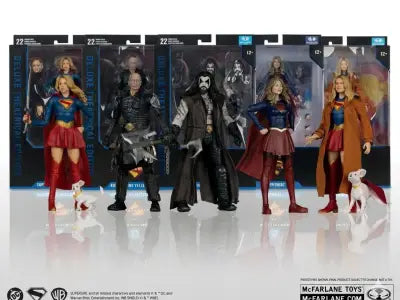 DC THEATRICAL DELUXE 7INCH SUPERGIRL MOVIE ASSORTMENT (6)