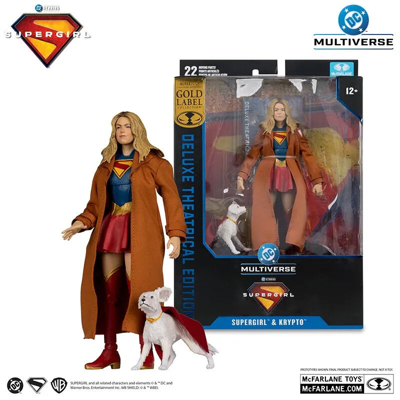 DC THEATRICAL DELUXE 7INCH SUPERGIRL MOVIE ASSORTMENT (6)