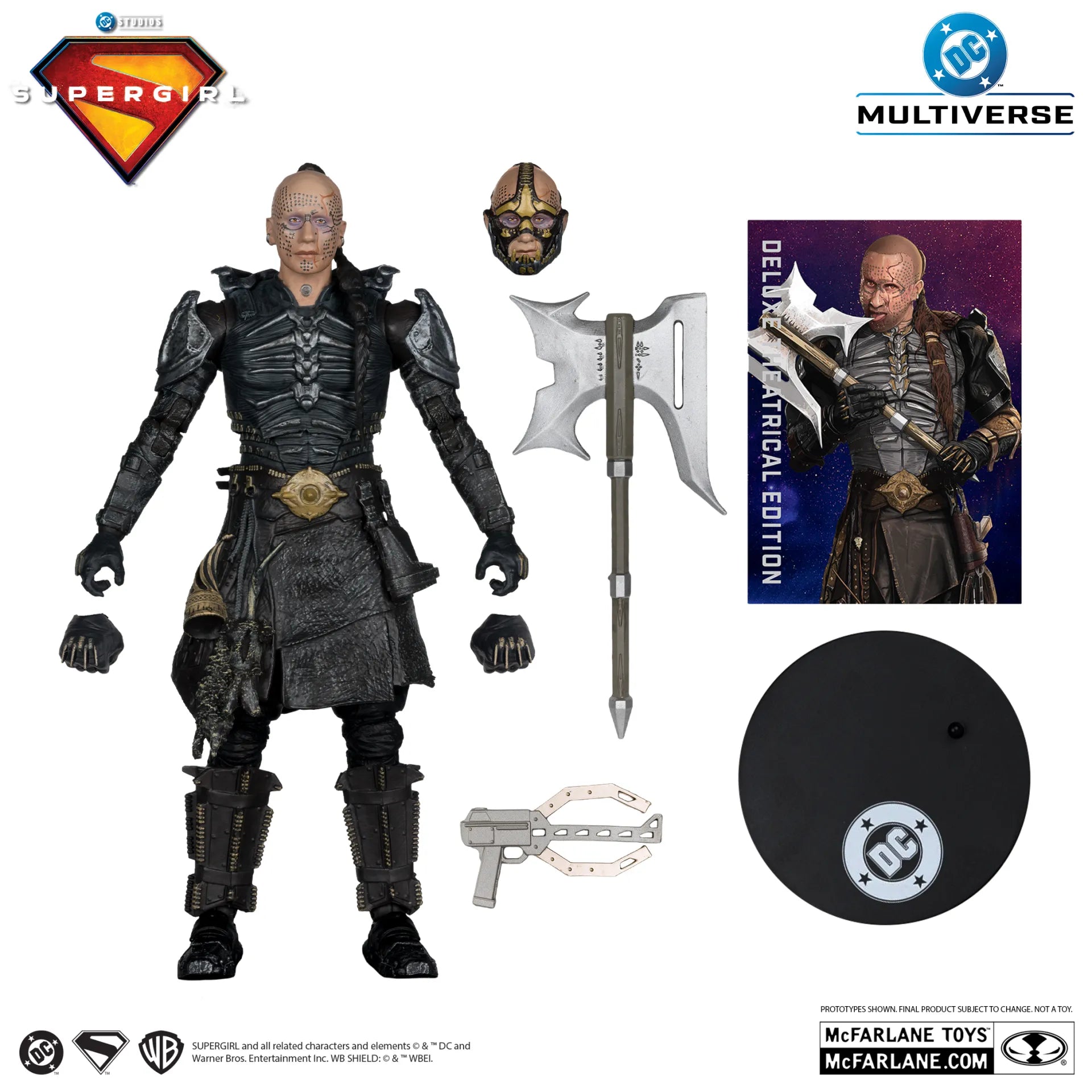 DC THEATRICAL DELUXE 7INCH SUPERGIRL MOVIE ASSORTMENT (6)