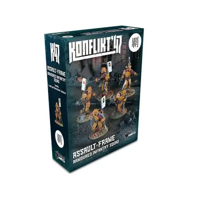 KONFLIKT 47 EMPIRE OF JAPAN ASSAULT-FRAME ARMOURED INFANTRY SQUAD