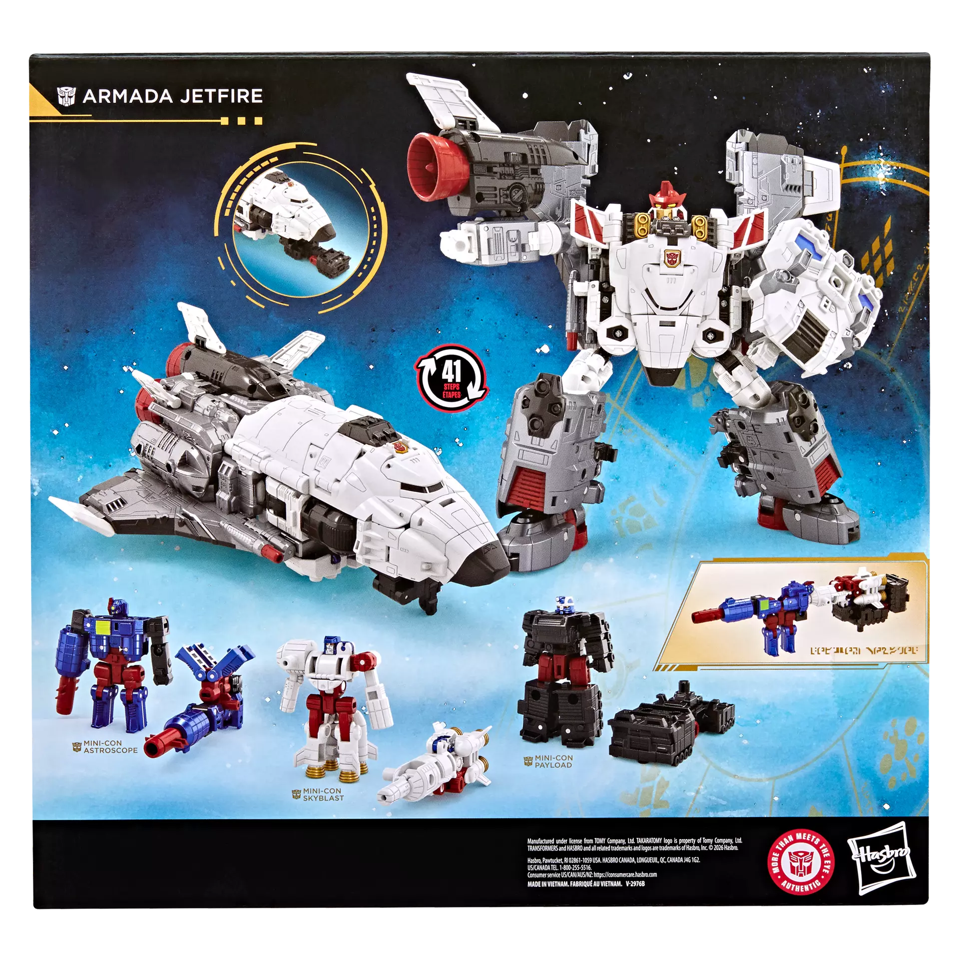 TRANSFORMERS AGE OF THE PRIME ARMADA JETFIRE ACTION FIGURE
