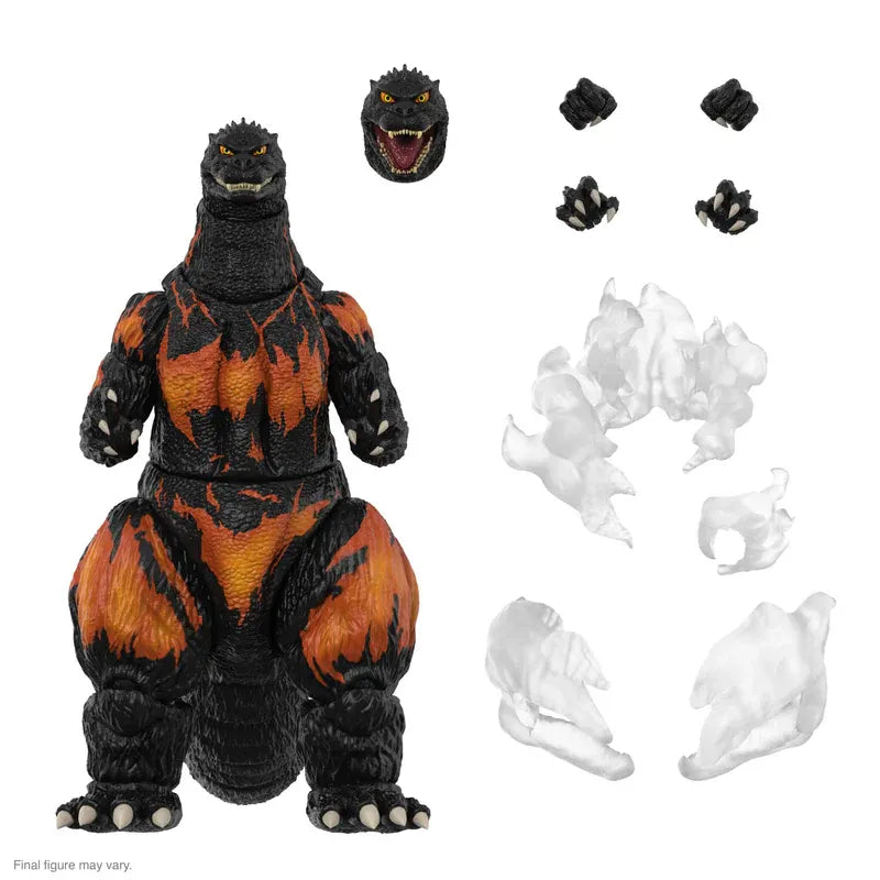 TOHO ULTIMATES! W2 HEISEI BURNING GODZILLA FIGURE