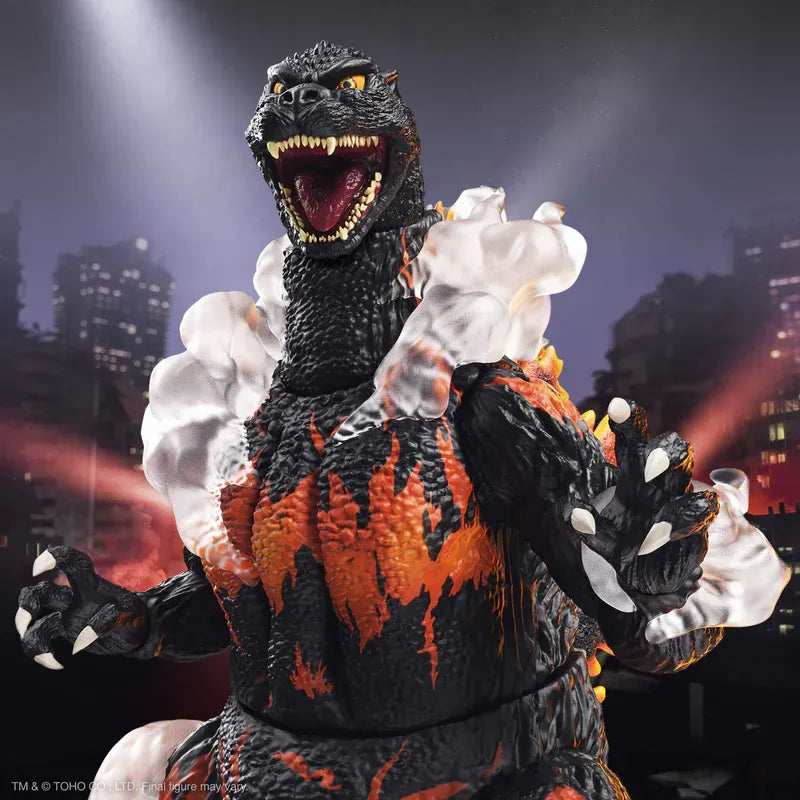 TOHO ULTIMATES! W2 HEISEI BURNING GODZILLA FIGURE