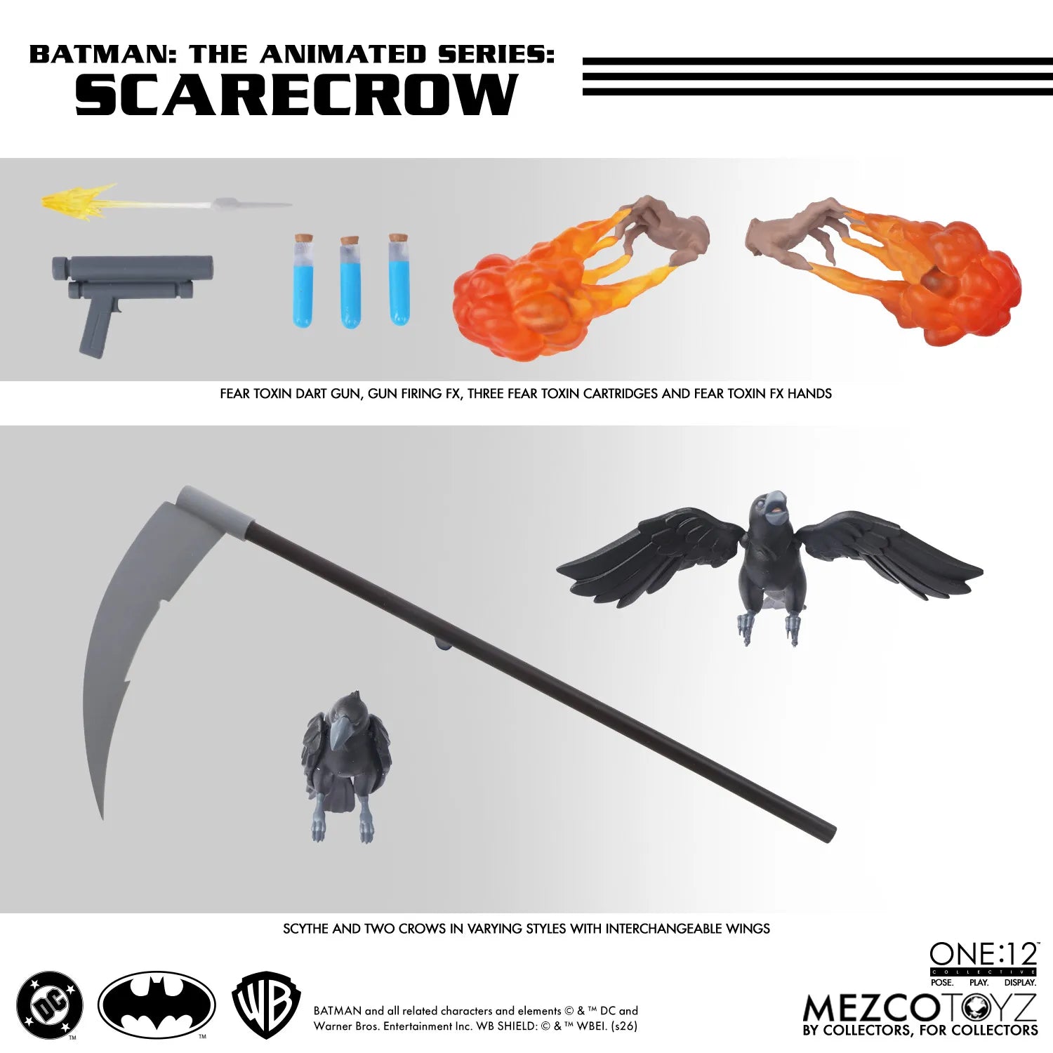 ONE 12 COLLECTIVE BATMAN ANIMATED SERIES SCARECROW AF