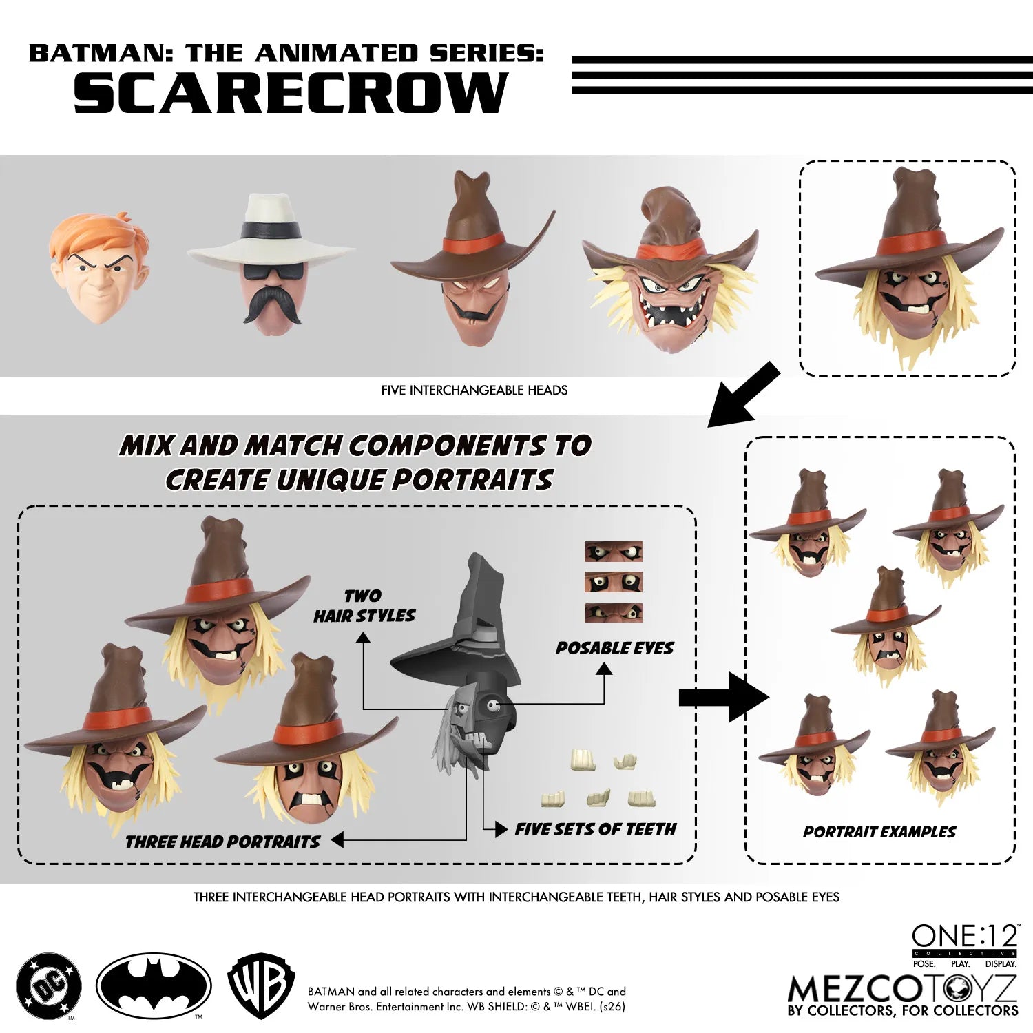 ONE 12 COLLECTIVE BATMAN ANIMATED SERIES SCARECROW AF