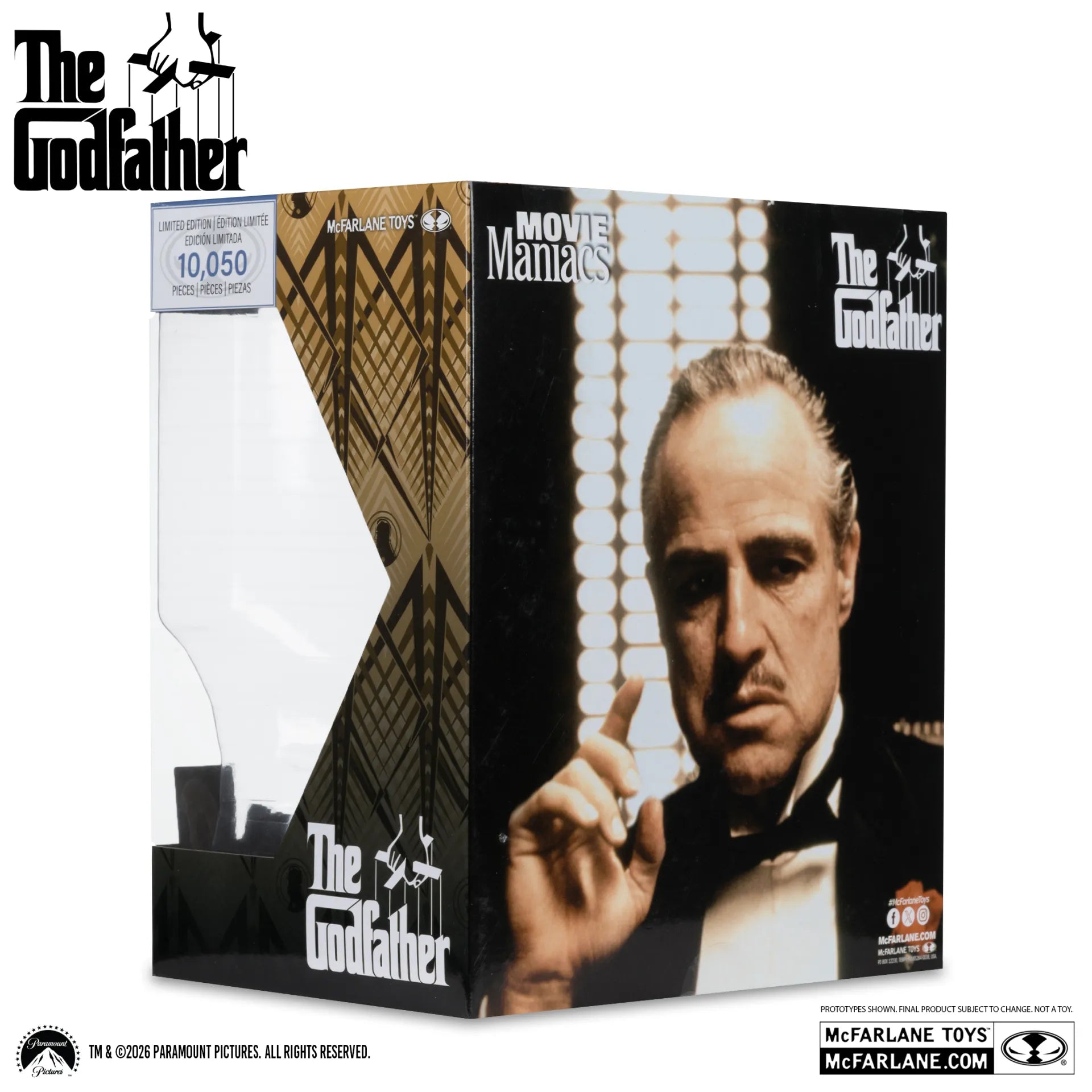MOVIE MANIACS DON CORLEONE THE GODFATHER 6INCH POSED FIGURE
