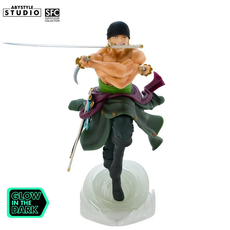 ONE PIECE ZORO GLOW IN THE DARK 1/10 SUPER FIGURE COLLECTION