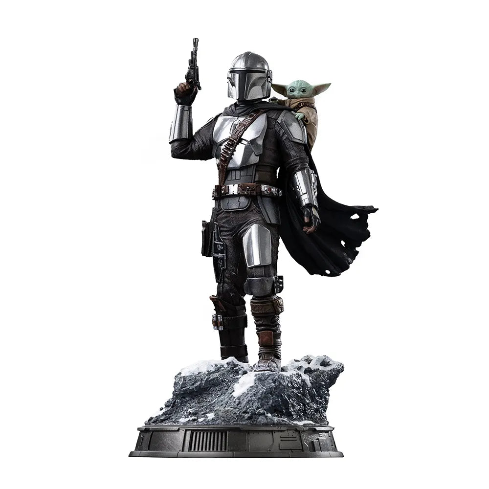 MANDALORIAN & GROGU MOVIE THE MANDALORIAN LEGACY REPLICA 1/4 STATUE