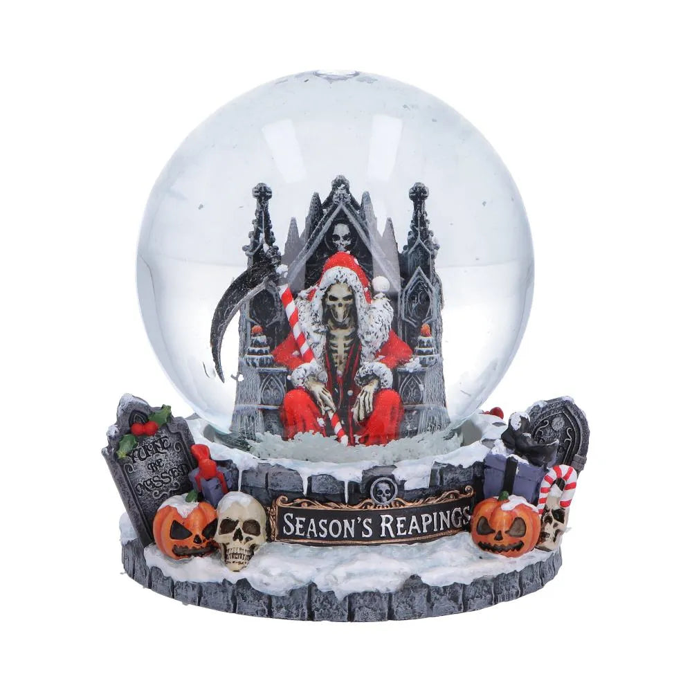 SILENT NIGHTMARES SEASONS REAPINGS SNOW GLOBE