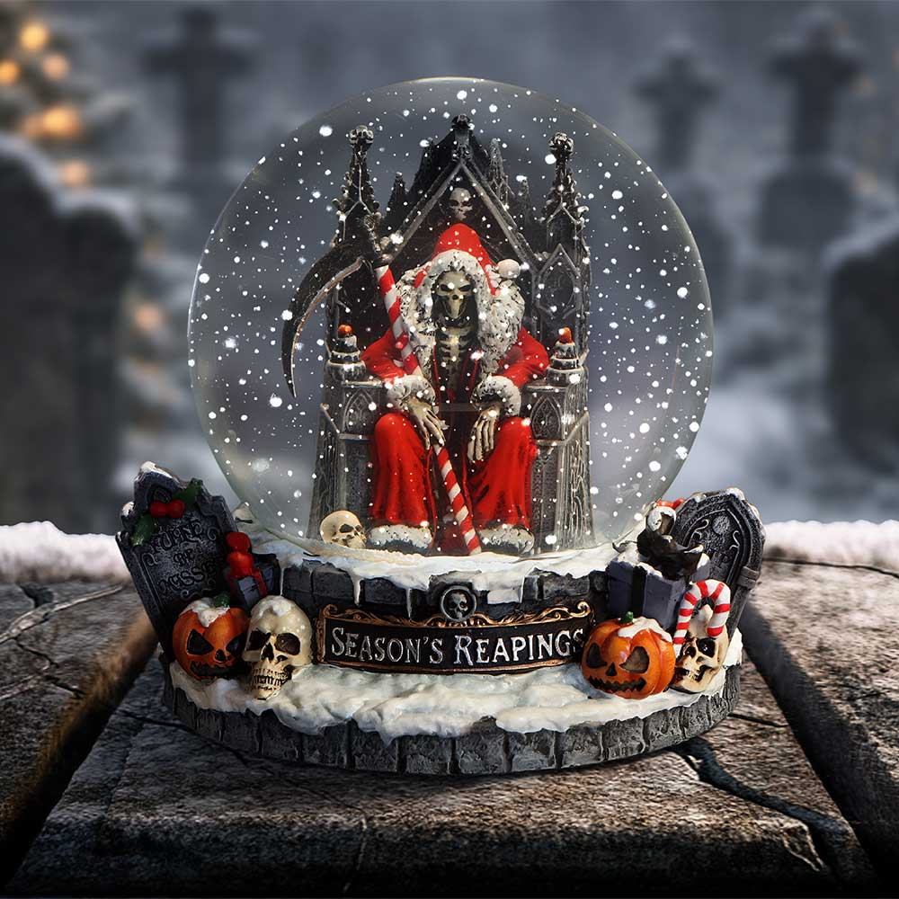 SILENT NIGHTMARES SEASONS REAPINGS SNOW GLOBE