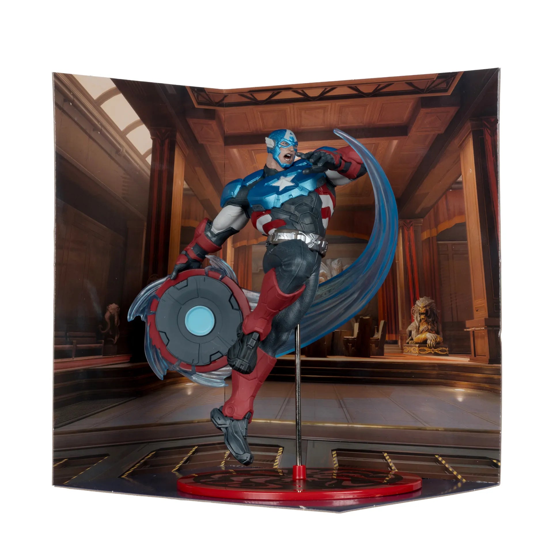 MARVEL RIVALS COLLECTION 1:10TH WV1  CAPTAIN AMERICA