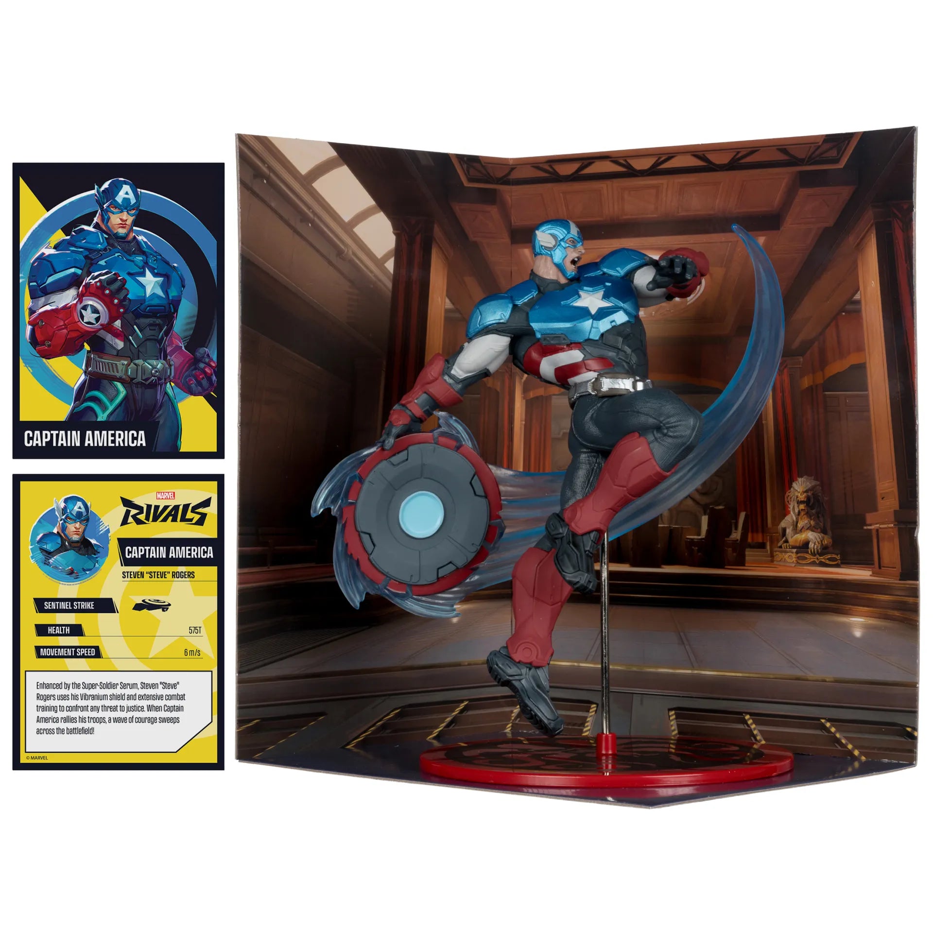 MARVEL RIVALS COLLECTION 1:10TH WV1  CAPTAIN AMERICA