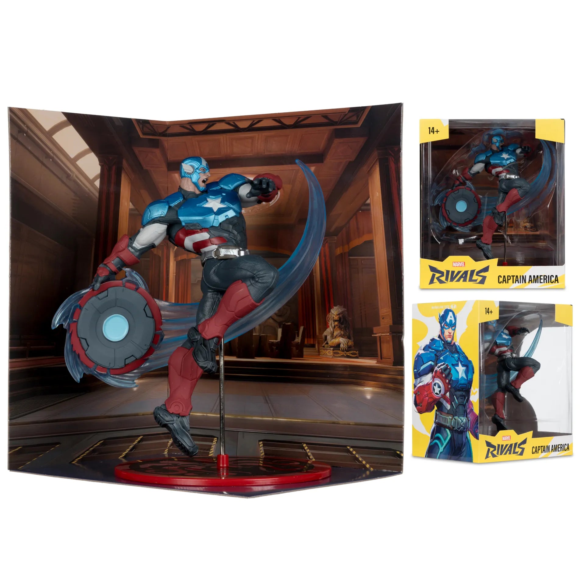 MARVEL RIVALS COLLECTION 1:10TH WV1  CAPTAIN AMERICA