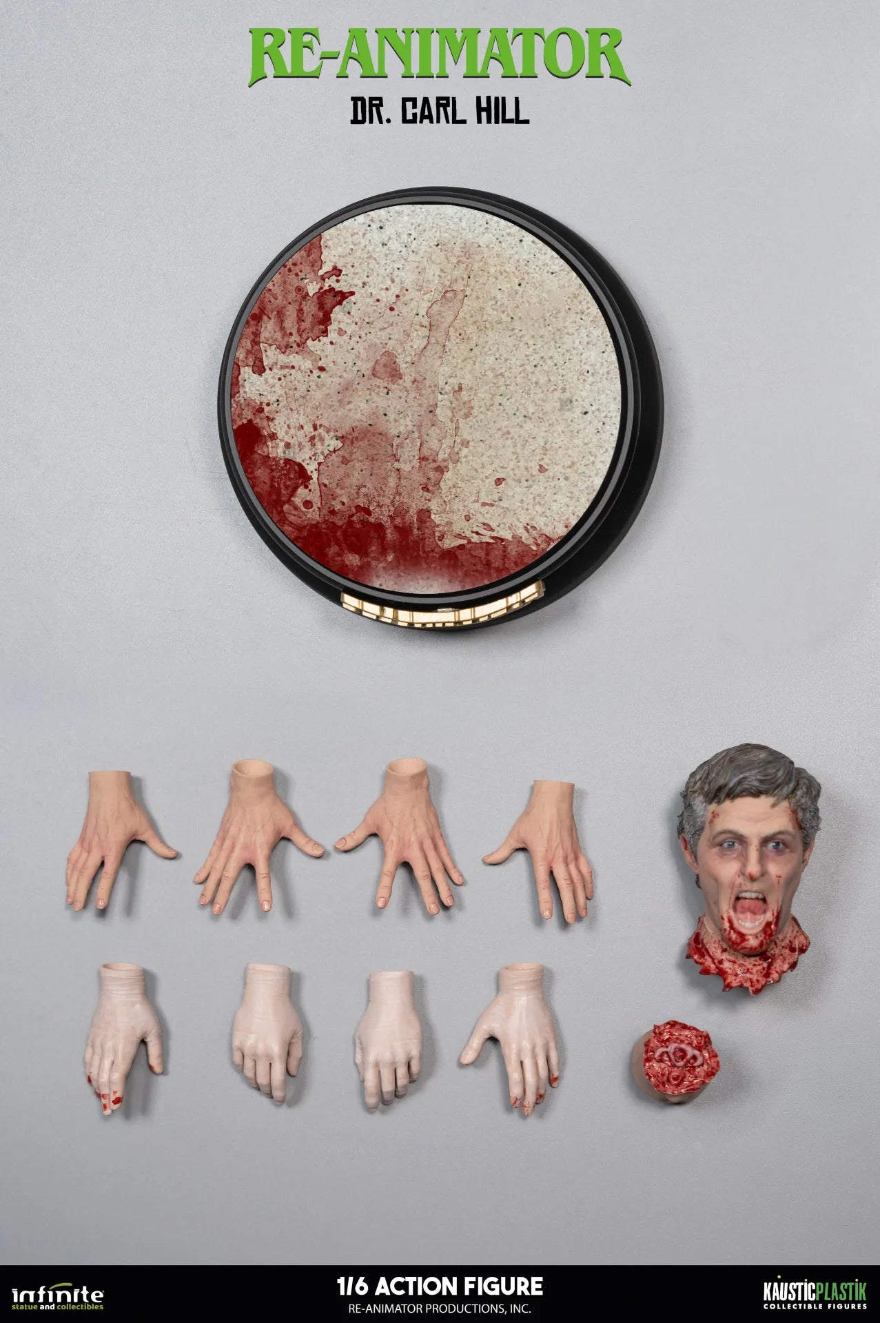 RE-ANIMATOR DOCTOR CARL HILL 1/6 ACTION FIGURE STANDARD EDITION