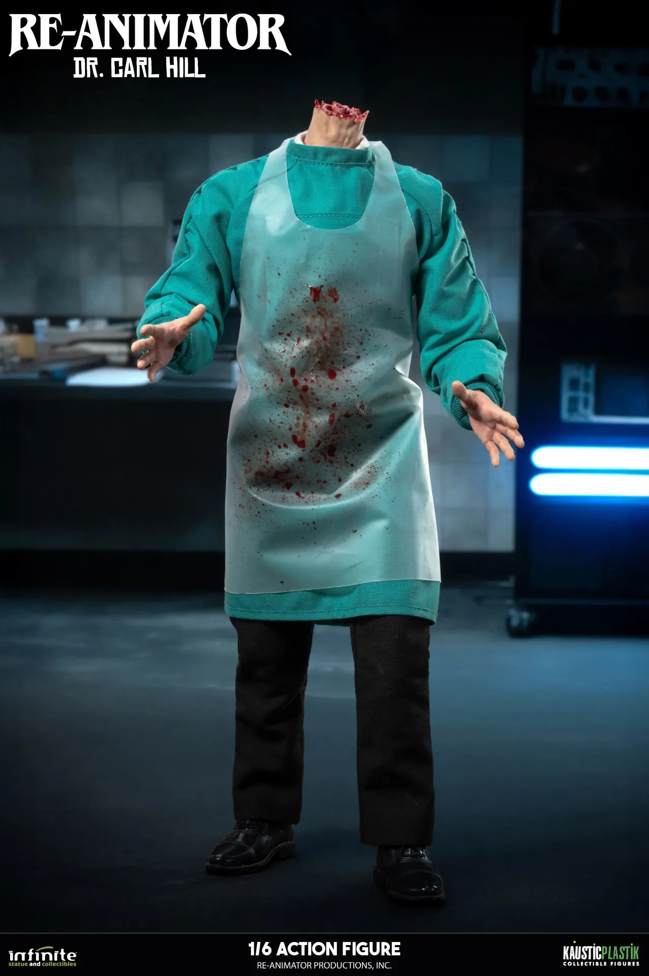 RE-ANIMATOR DOCTOR CARL HILL 1/6 ACTION FIGURE STANDARD EDITION