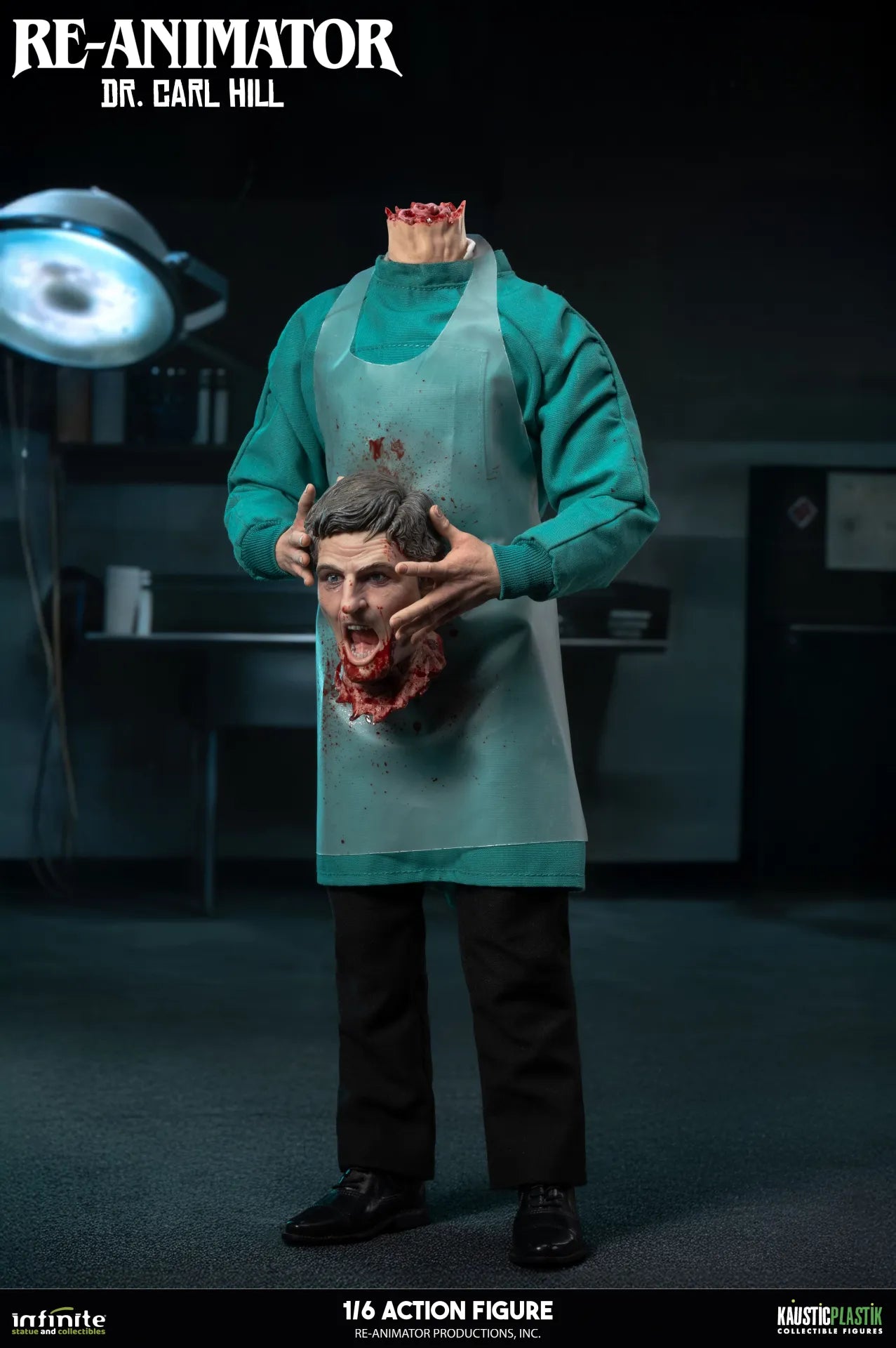 RE-ANIMATOR DOCTOR CARL HILL 1/6 ACTION FIGURE STANDARD EDITION