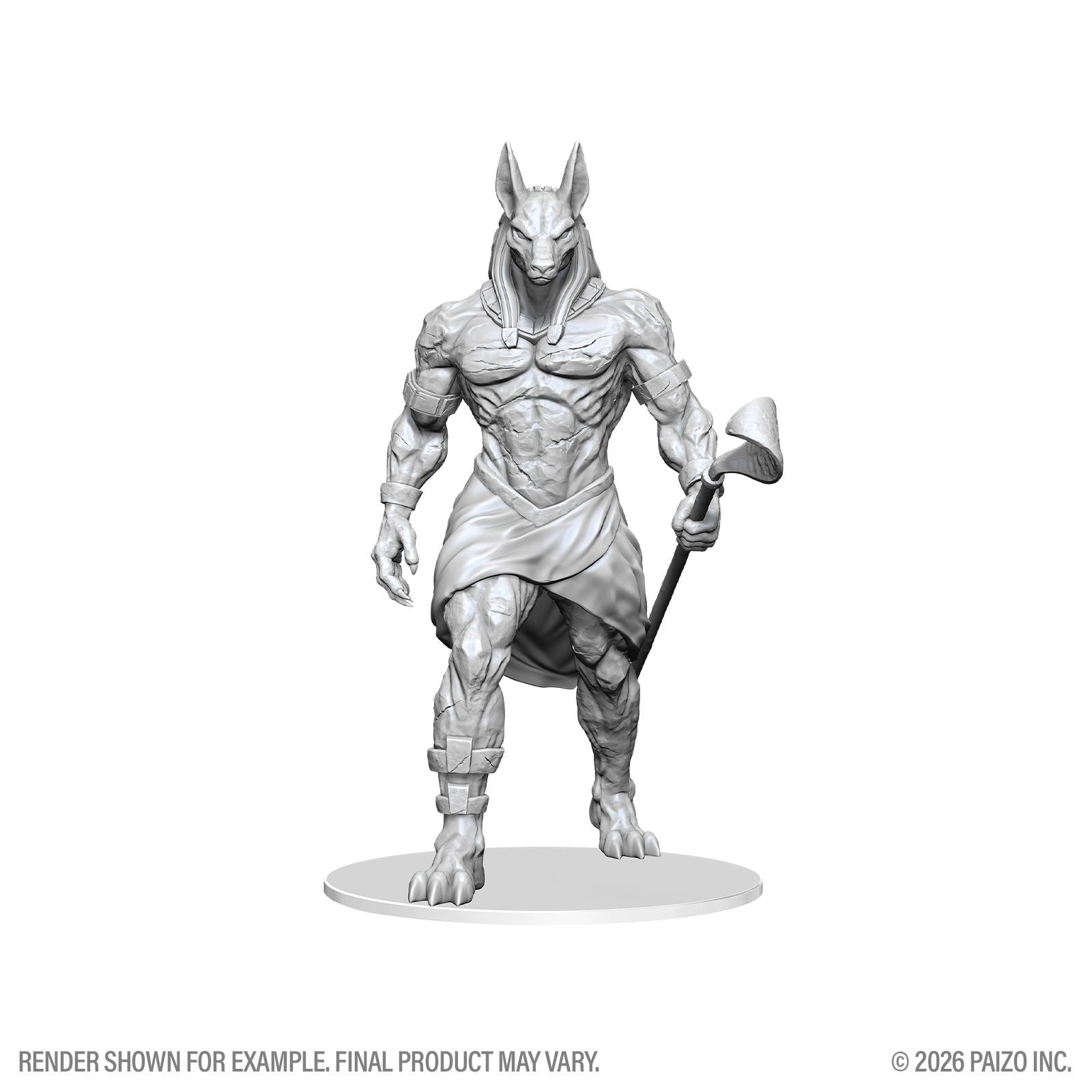 PATHFINDER BATTLES GIANT ANIMATED STATUE UNPAINTED