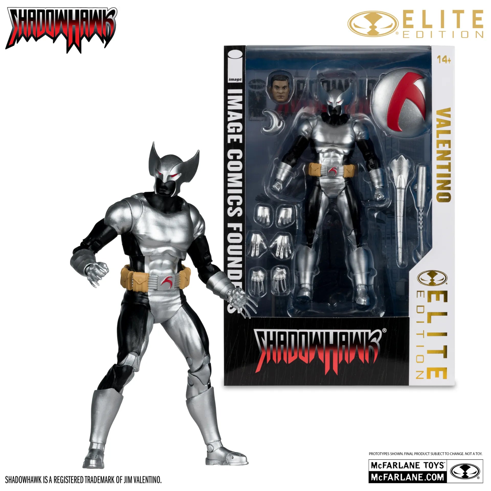 MCFARLANE ELITE EDITION SHADOWHAWK ACTION FIGURE