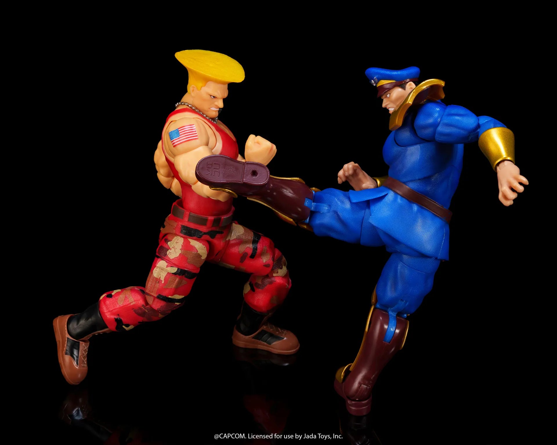 STREET FIGHTER II GUILE VS BISON AF DOUBLE PACK LIMITED EDITION
