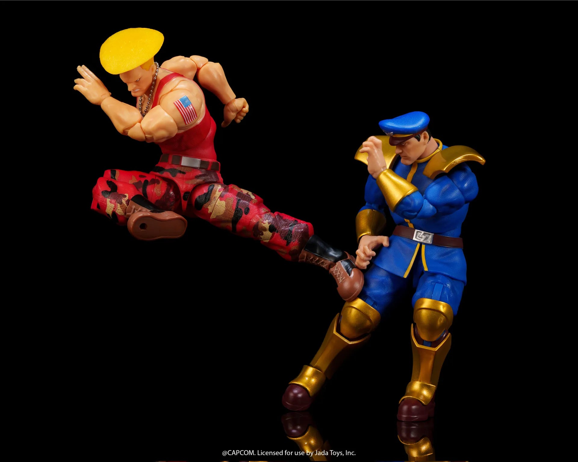 STREET FIGHTER II GUILE VS BISON AF DOUBLE PACK LIMITED EDITION