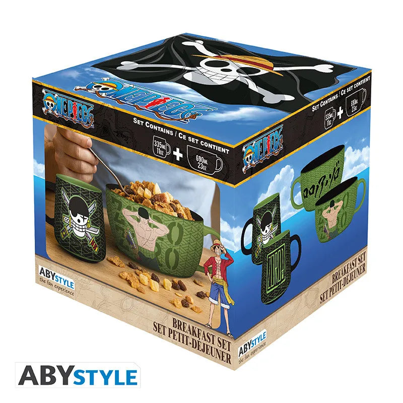 ONE PIECE ZORO BREAKFAST SET