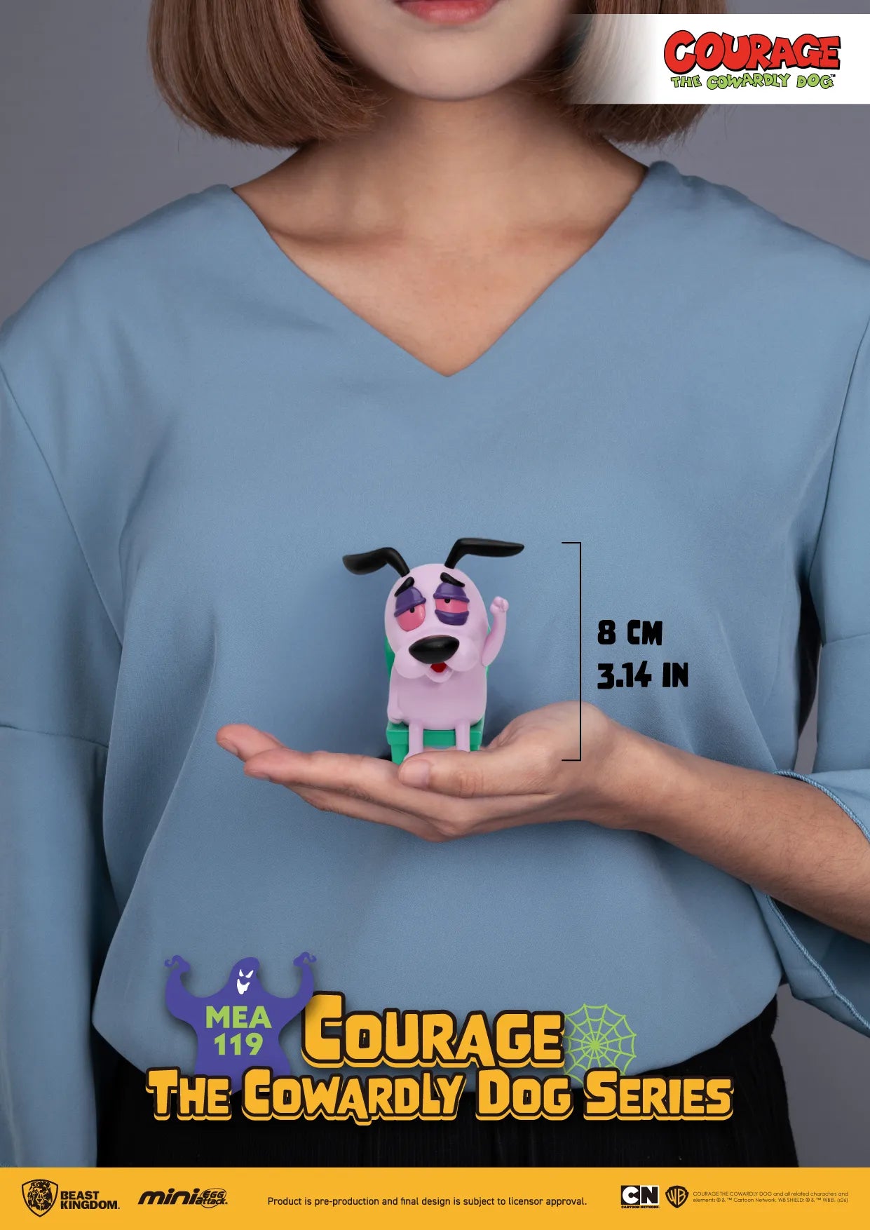 COURAGE THE COWARDLY DOG SERIES BLIND BOX SET (6)