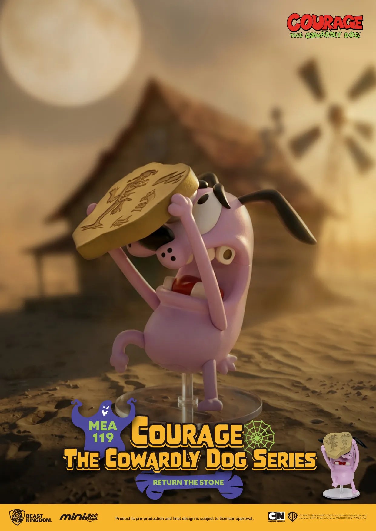 COURAGE THE COWARDLY DOG SERIES BLIND BOX SET (6)